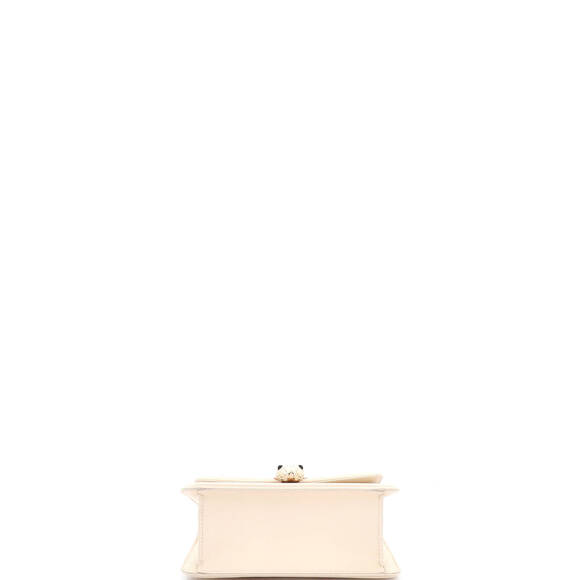 Bvlgari Small Serpenti Forever Top Handle Bag Whipstitched Leather - Picture 4 of 5